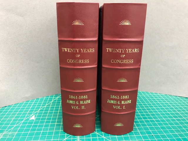 Image for TWENTY YEARS OF CONGRESS : From Lincoln to Garfield , with Reviews of the Events Which Led to the Political Revolution of 1860 . 2 Volumes