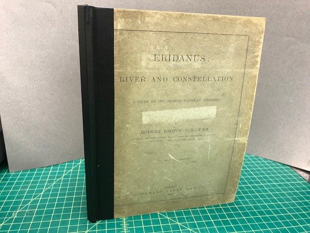 ERIDANUS : River and Constellation . A Study of the Archaic Southern Asterisms Image for ERIDANUS : River and Constellation . A Study of the Archaic Southern Asterisms