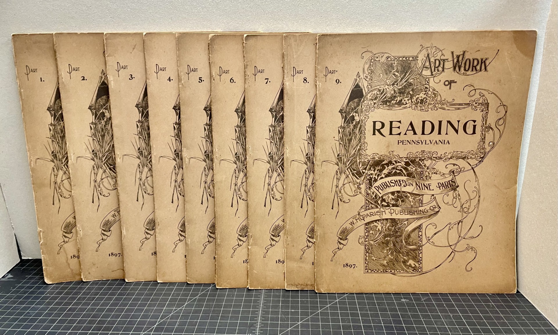 ART WORK OF READING PENNSYLVANIA : Published in Nine Parts
