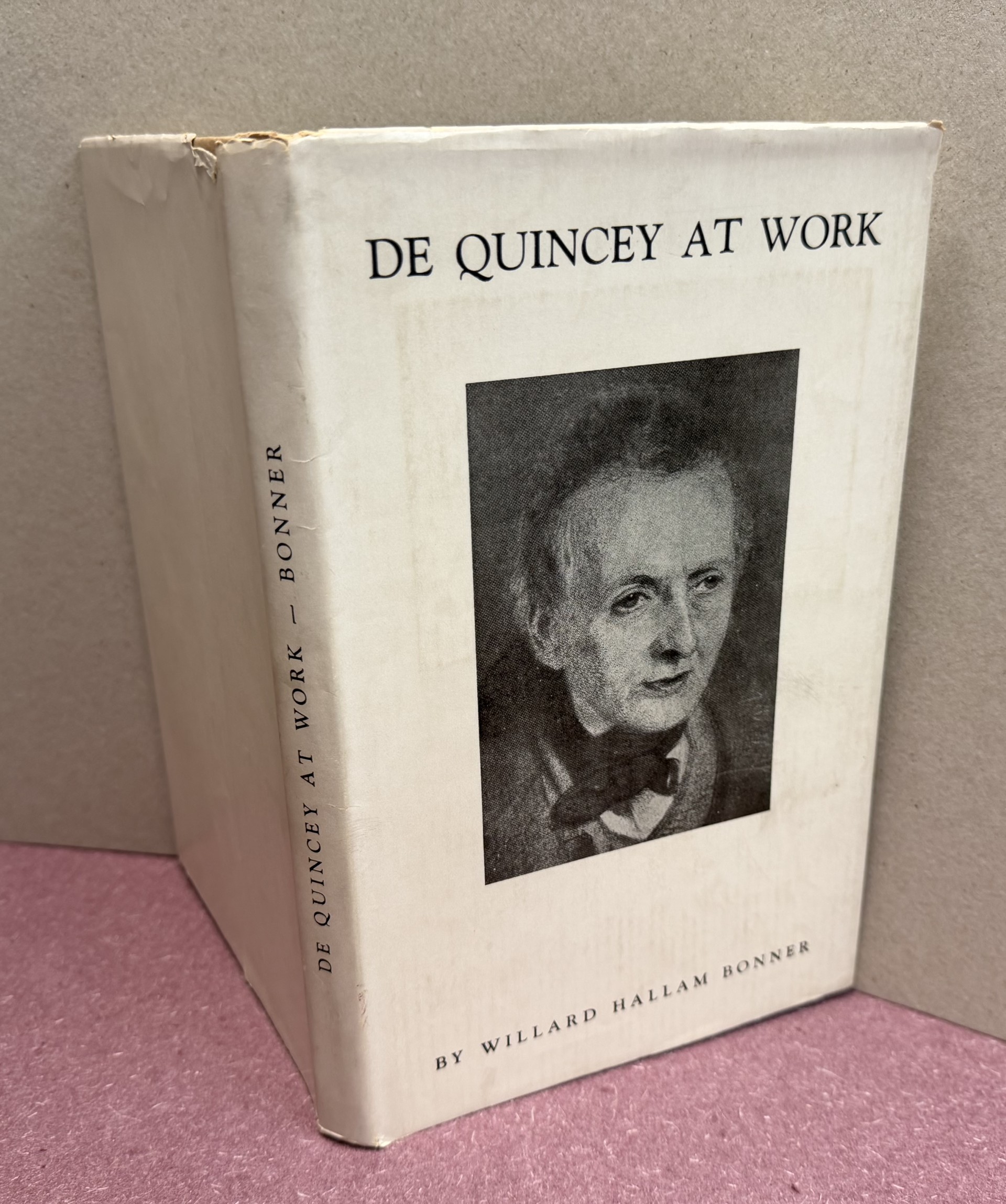 DE QUINCEY AT WORK