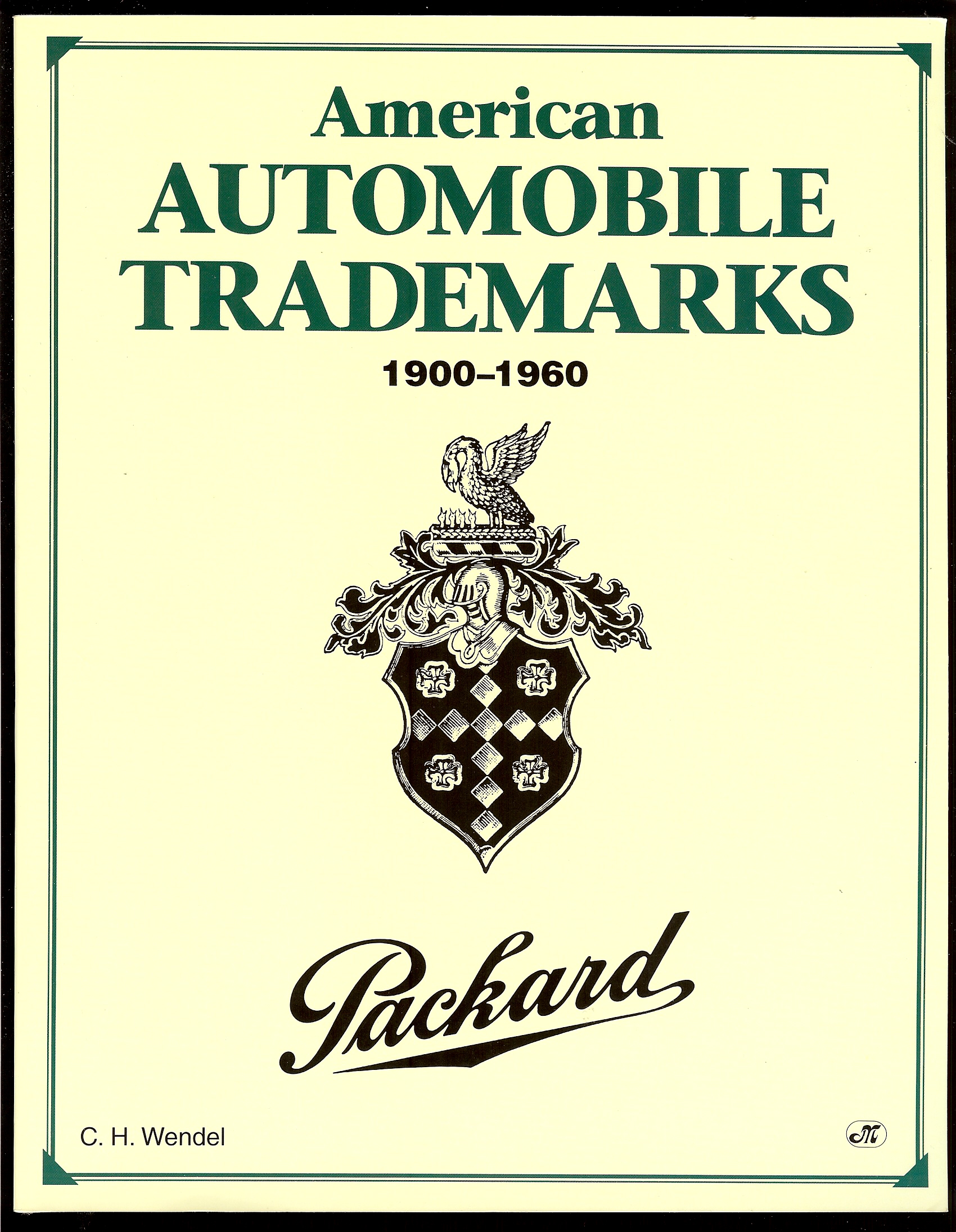 AMERICAN AUTOMOBILE TRADEMARKS 1900 - 1960 Image for AMERICAN AUTOMOBILE TRADEMARKS 1900 - 1960