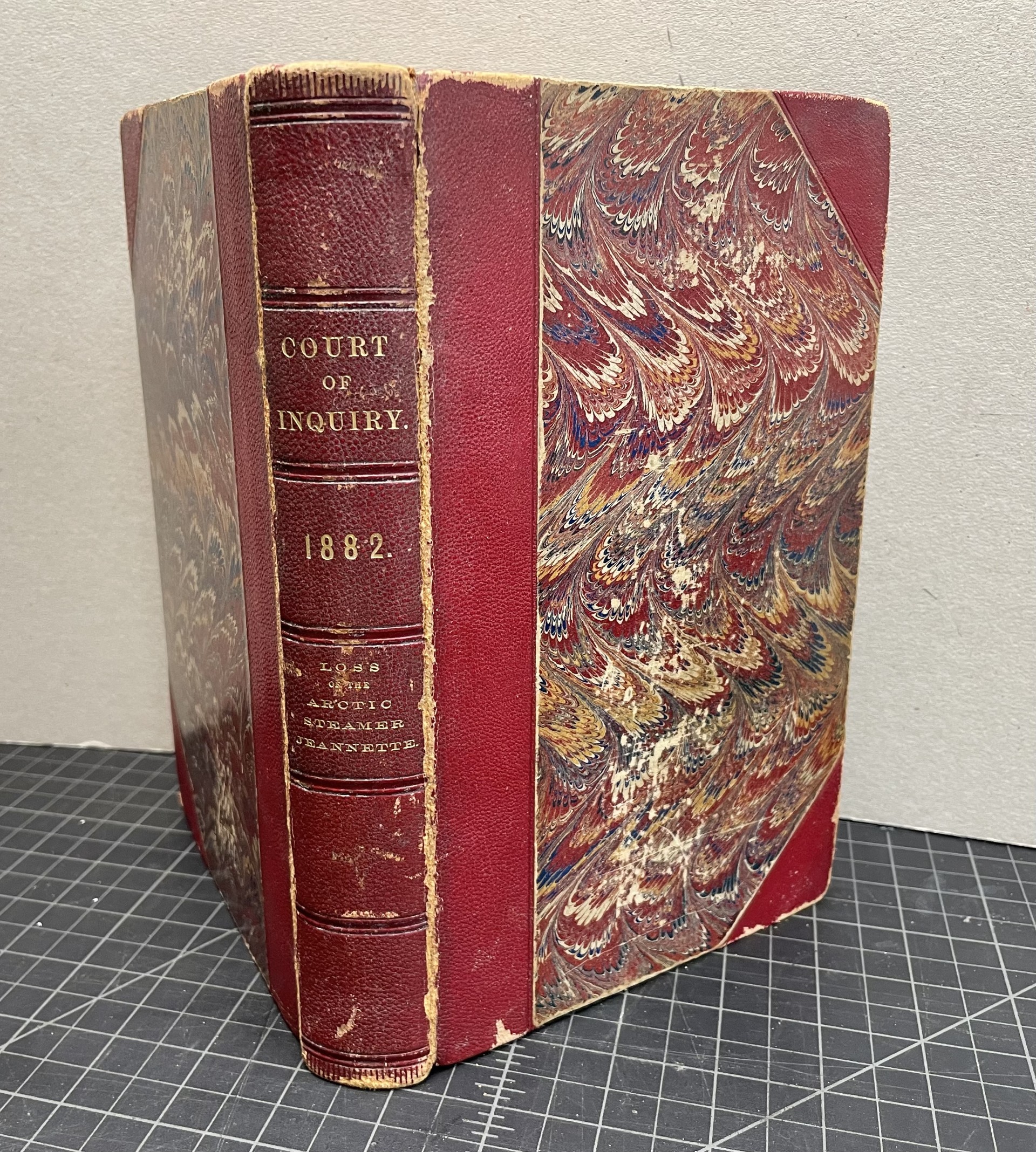 LOSS OF THE STEAMER JEANNETTE : Record Of The Proceedings of A Court Inquiry