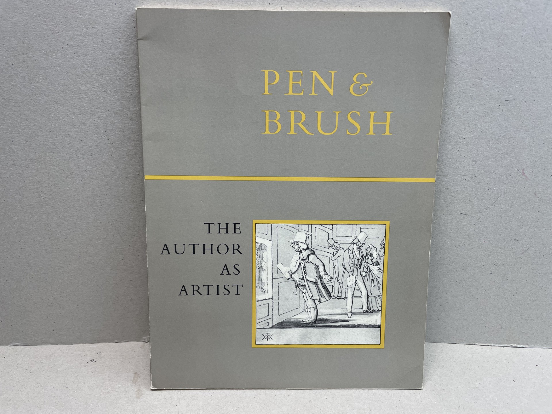 PEN & BRUSH : The Author as Artist