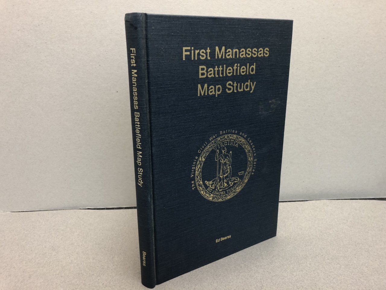 Image for First Manassas Battlefield Map Study ( signed )