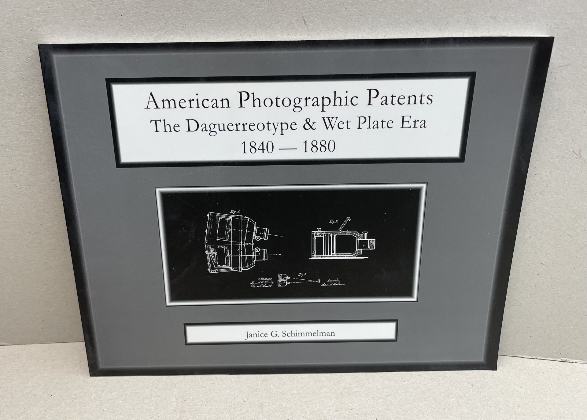 AMERICAN PHOTOGRAPHIC PATENTS : The Daguerreotype & Wet Plate Era 1840-1880