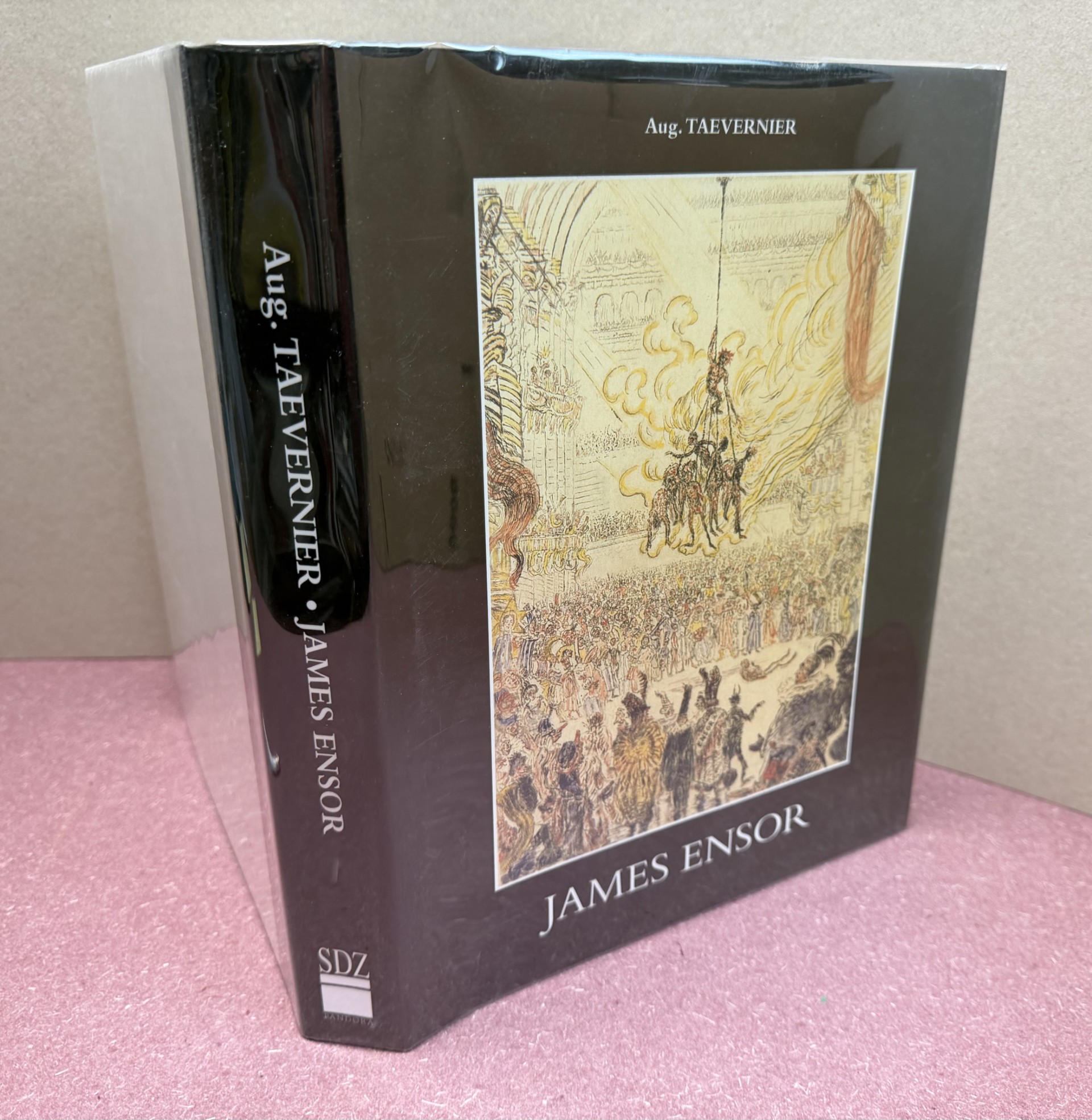 JAMES ENSOR : catalogue illustr de ses gravures, leur description critique et l'inventaire des plaques