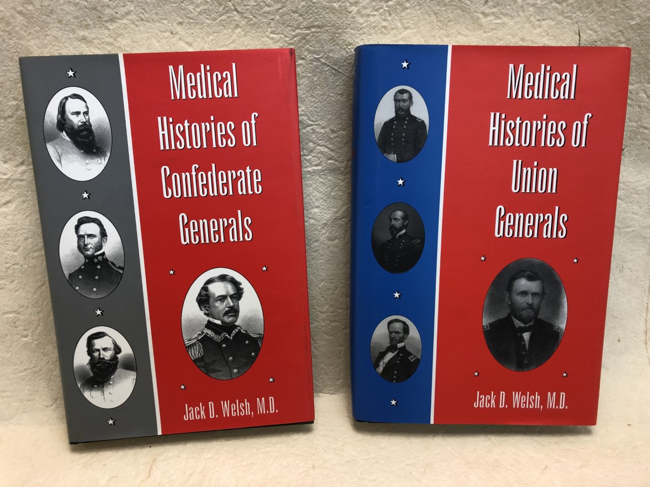 Image for MEDICAL HISTORIES OF CONFEDERATE GENERALS / MEDICAL HISTORIES OF UNION GENERALS , ( both volumes , signed )