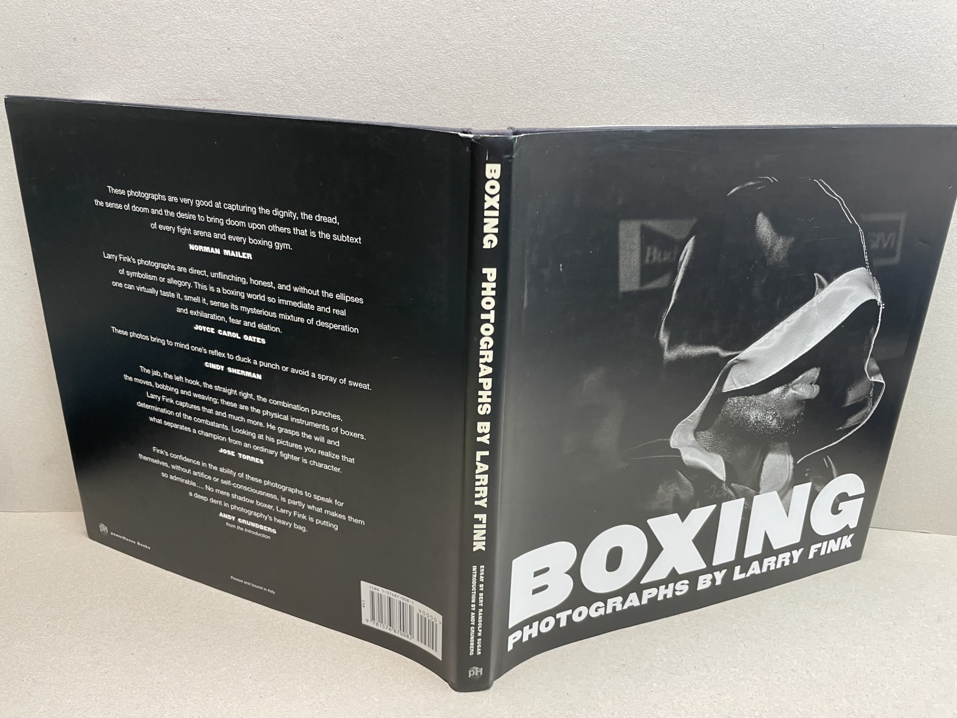 BOXING : Photographs by Larry Fink ( signed )